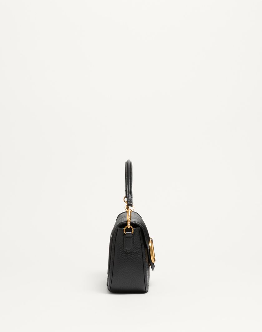 Valentino Handbags Borsa A Spalla Valentino Garavani Alltime In Vitello Granato Con Tracolla Nastro Jacquard per Donna in Nero/bianco | Valentino IT Sottocosto