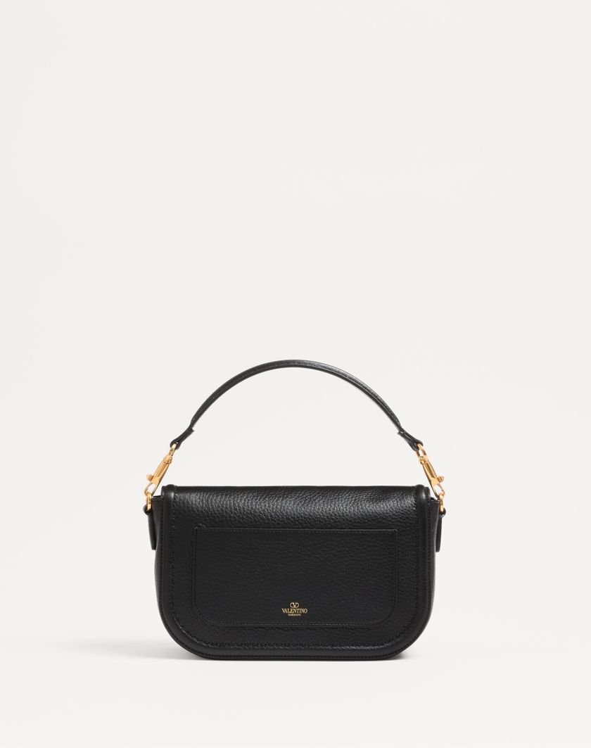 Valentino Handbags Borsa A Spalla Valentino Garavani Alltime In Vitello Granato Con Tracolla Nastro Jacquard per Donna in Nero/bianco | Valentino IT Sottocosto