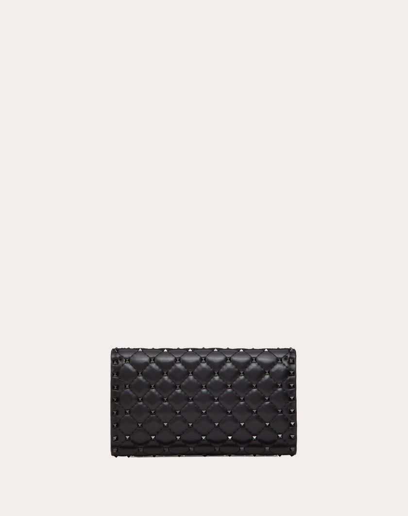 Valentino Handbags Borsa A Tracolla Rockstud Spike In Nappa per Donna in Nero | Valentino IT Promozione
