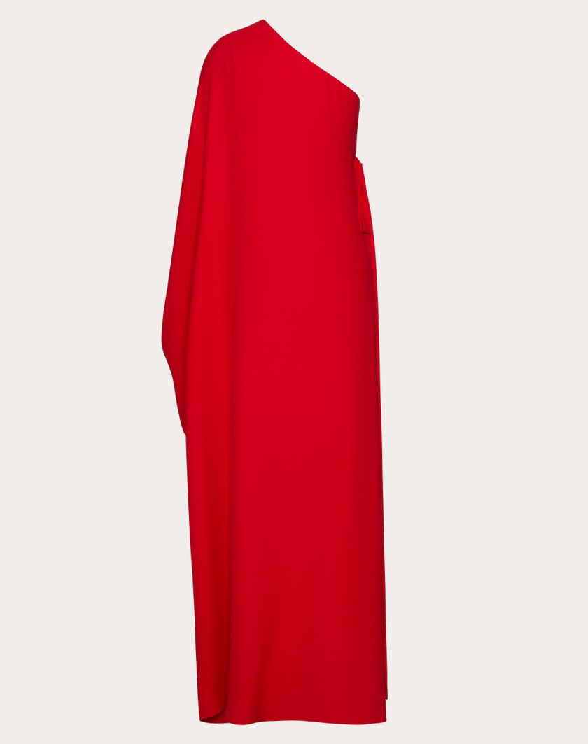 Valentino Handbags Abito Da Sera In Cady Couture per Donna in Rosso | Valentino IT Promozione Limitata