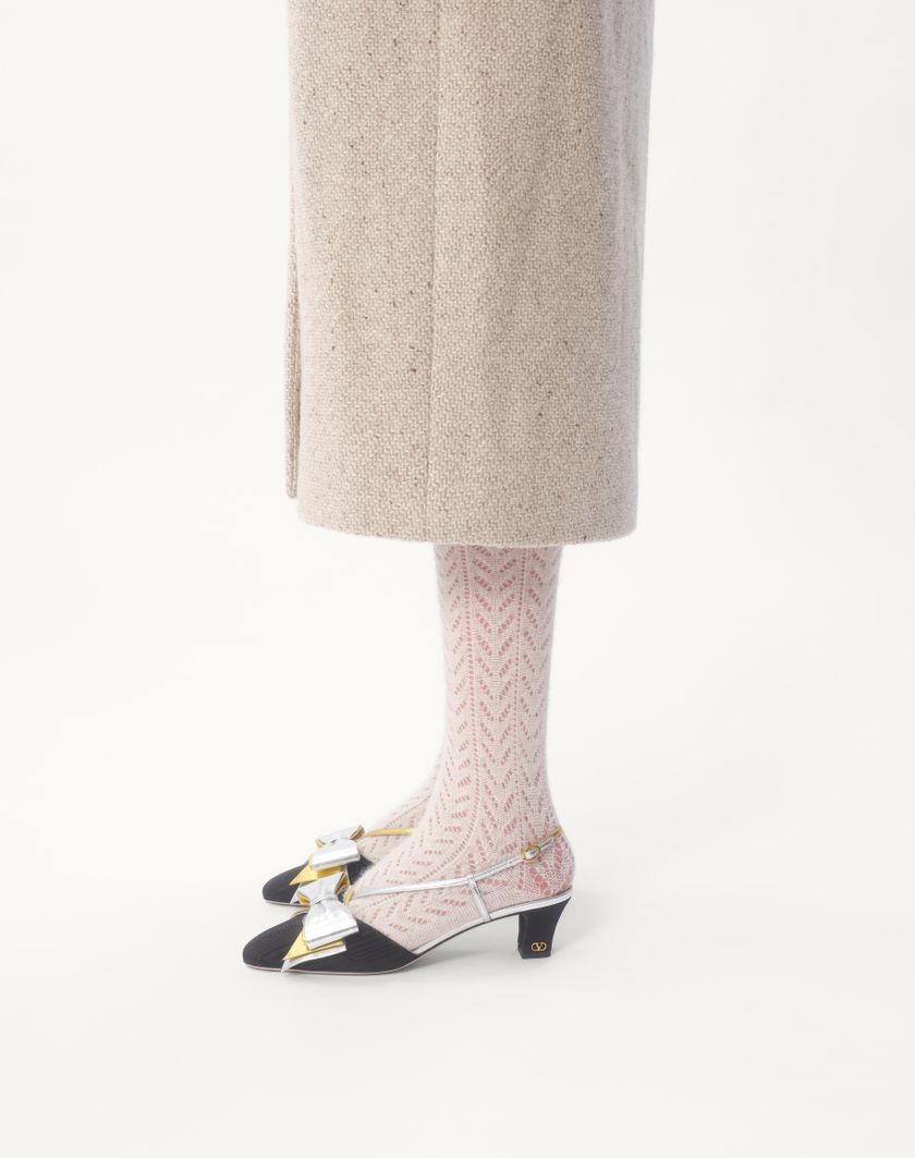 Valentino Handbags Cappotto In Textured Wool per Donna in Cammello/avorio | Valentino IT Vendite Flash