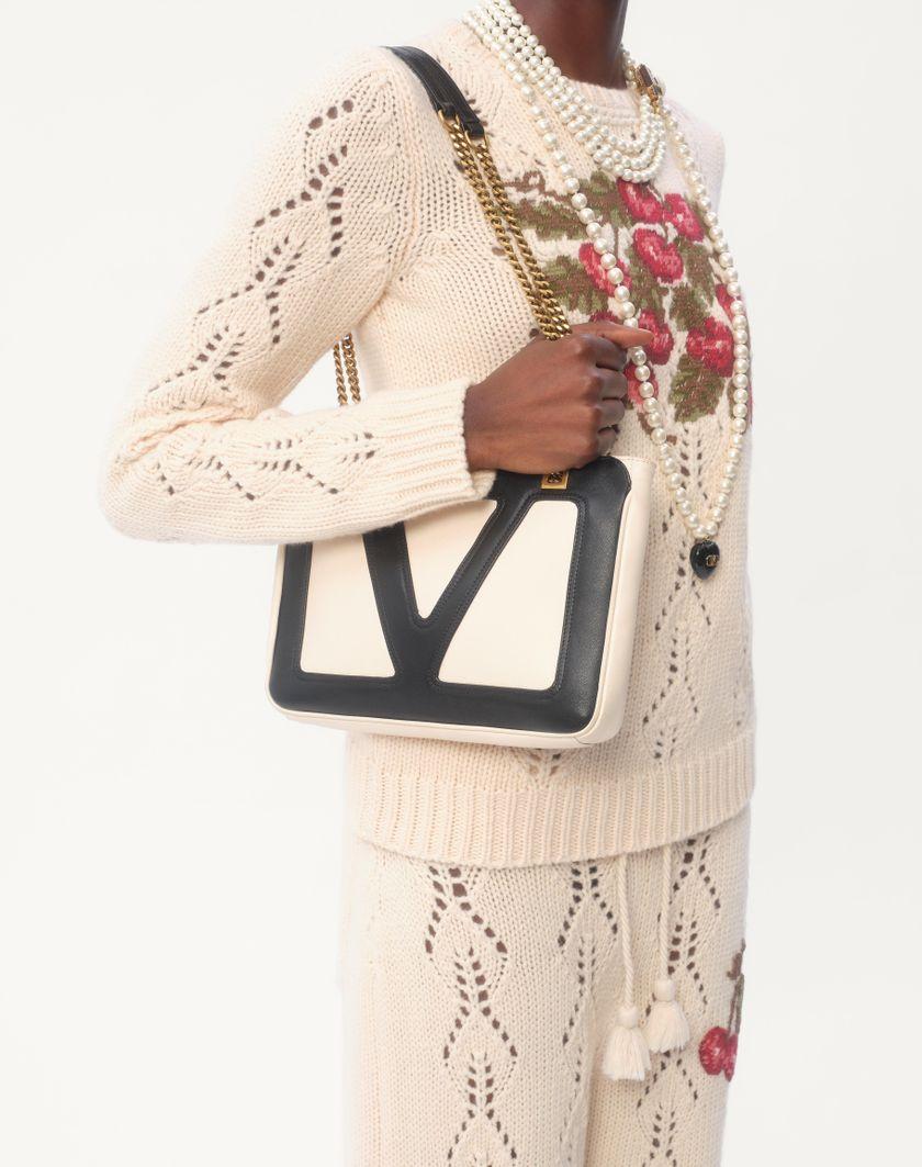 Valentino Handbags Maglia In Lana Ricamata per Donna in Multicolor | Valentino IT Sconti questo mese