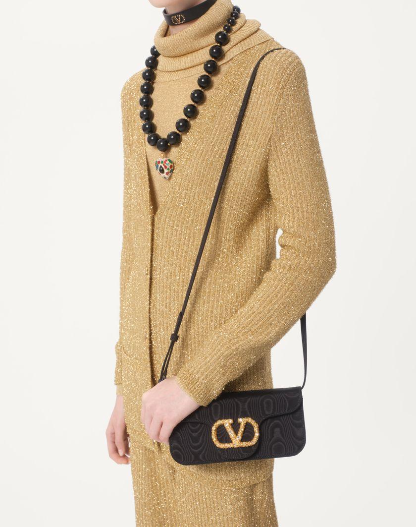 Valentino Handbags Maglia In Lurex per Donna in Oro | Valentino IT Qualità
