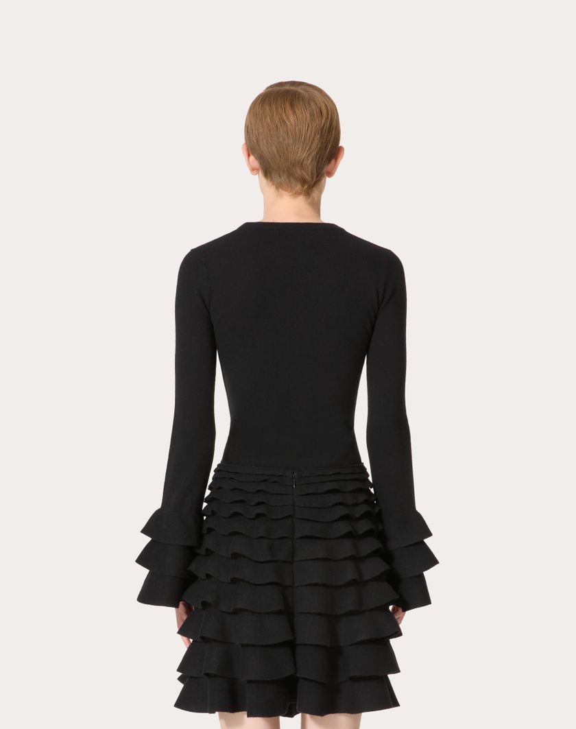 Valentino Handbags Maglia In Viscosa E Lana per Donna in Nero | Valentino IT Acquista Ora