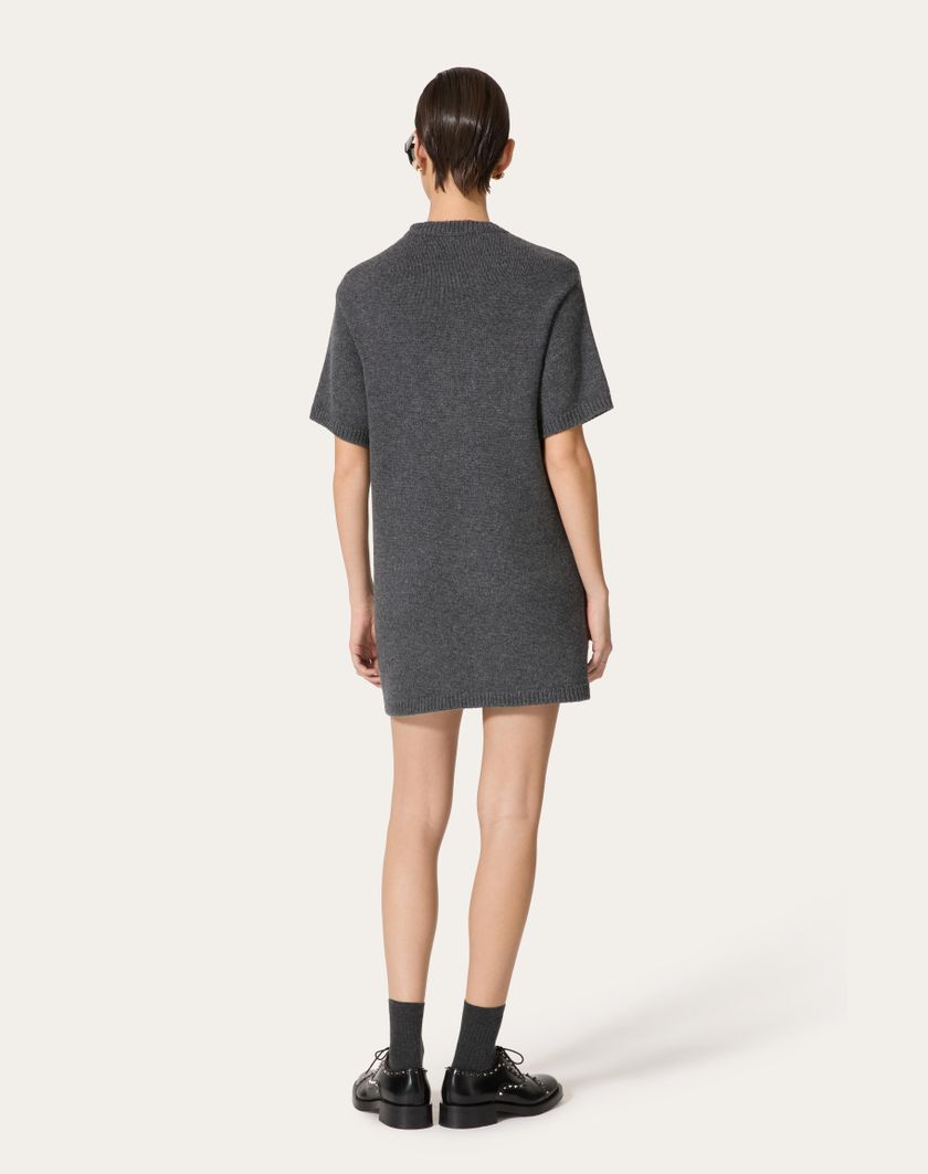 Valentino Handbags Maglia In Lana per Donna in Grigio Scuro | Valentino IT Shopping Online