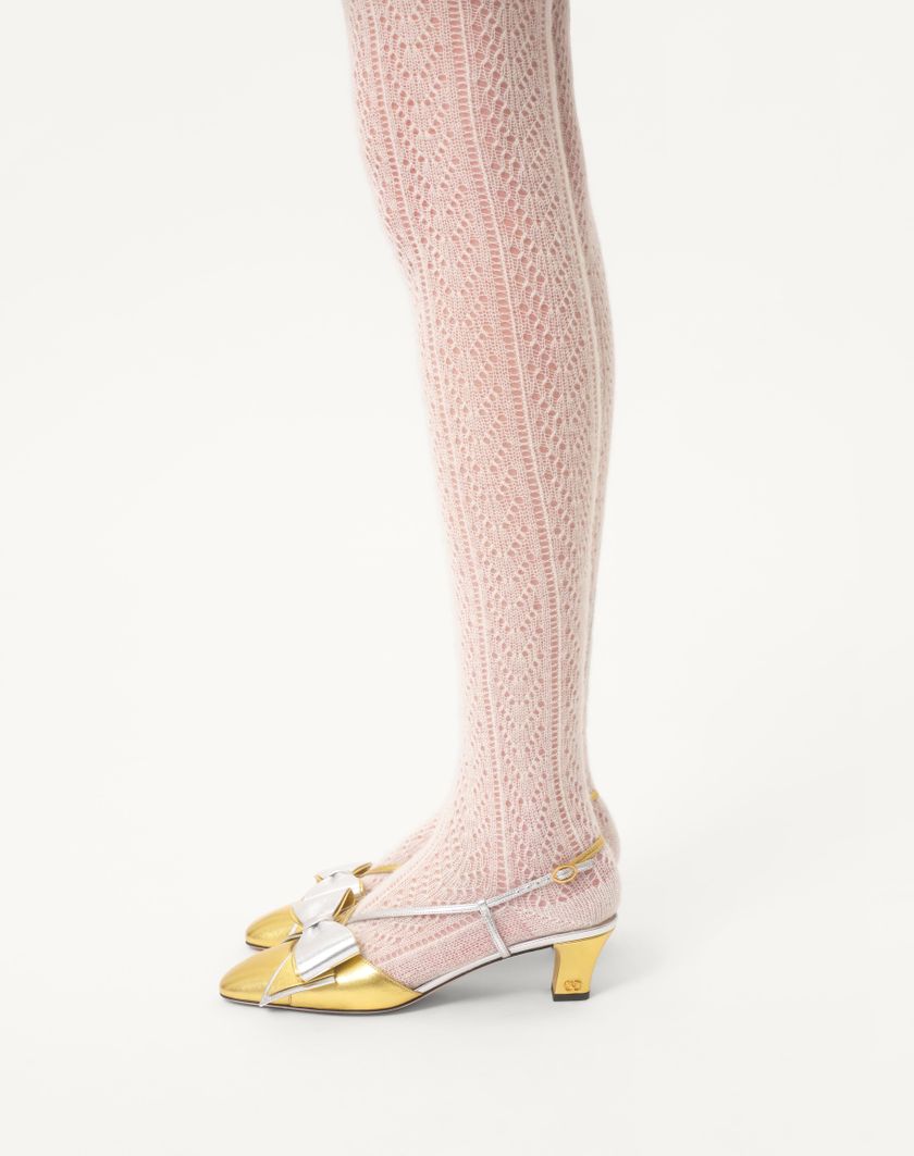 Valentino Handbags Gonna Pantalone In Jacquard Toute La V per Donna in Nero/crema | Valentino IT Prezzo di fabbrica