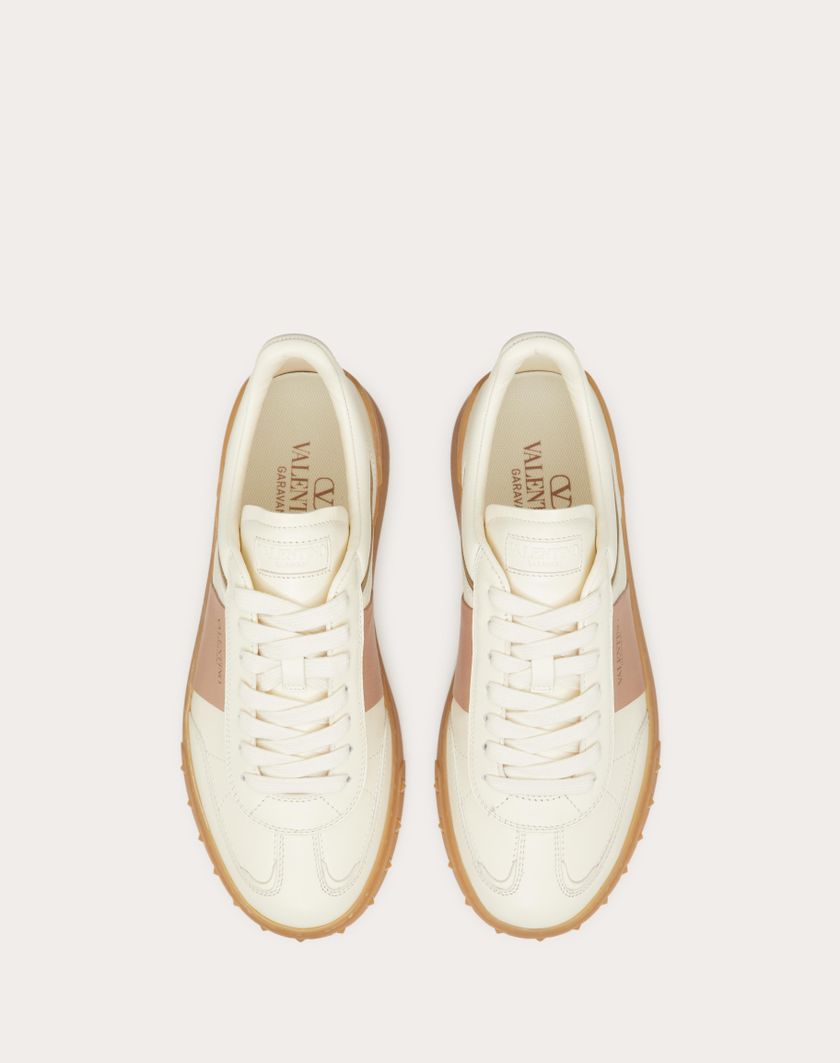 Valentino Handbags Sneaker Upvillage In Vitello Nappato per Donna in Rose Cannelle | Valentino IT Offerte stagionali