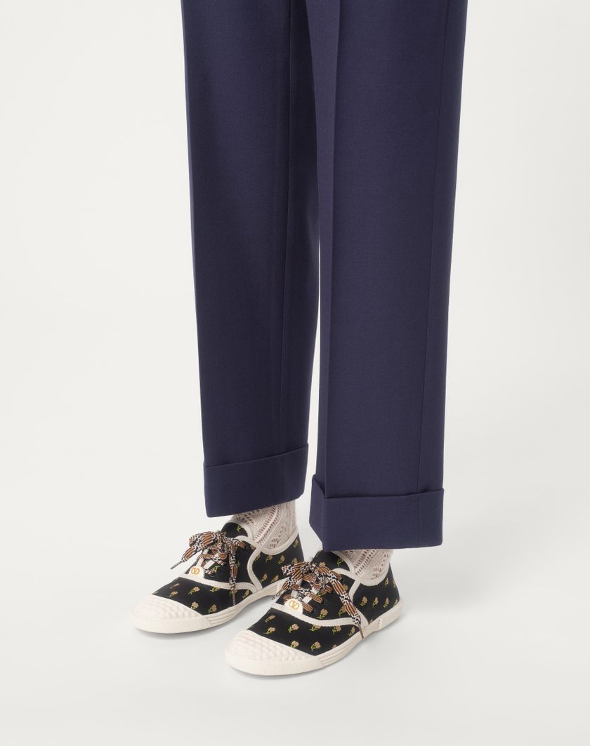 Valentino Handbags Sneaker Bay By Bay In Tessuto Papier Floral per Donna in Multicolor | Valentino IT Comprane uno, ottenene uno gratis