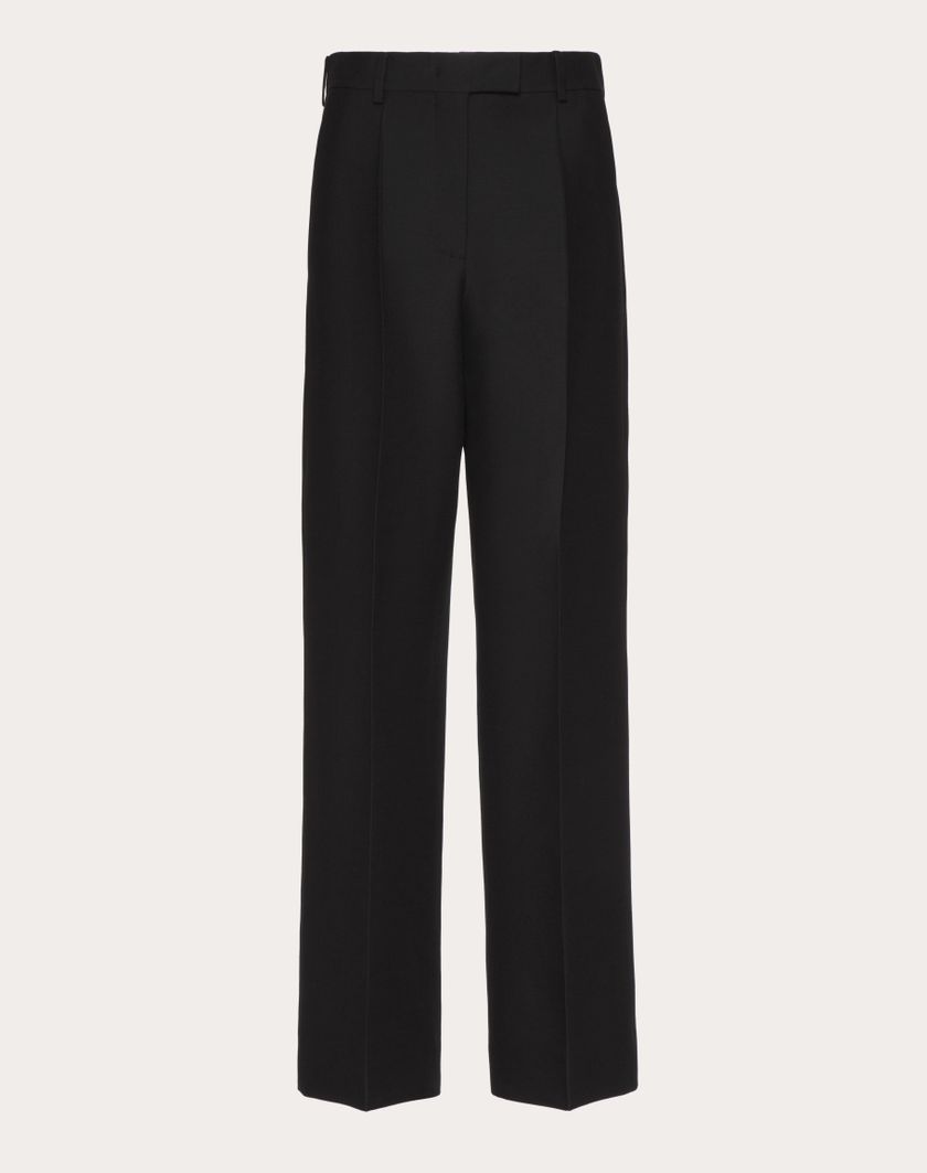 Valentino Handbags Pantaloni In Crepe Couture per Donna in Nero | Valentino IT Vendita Calda