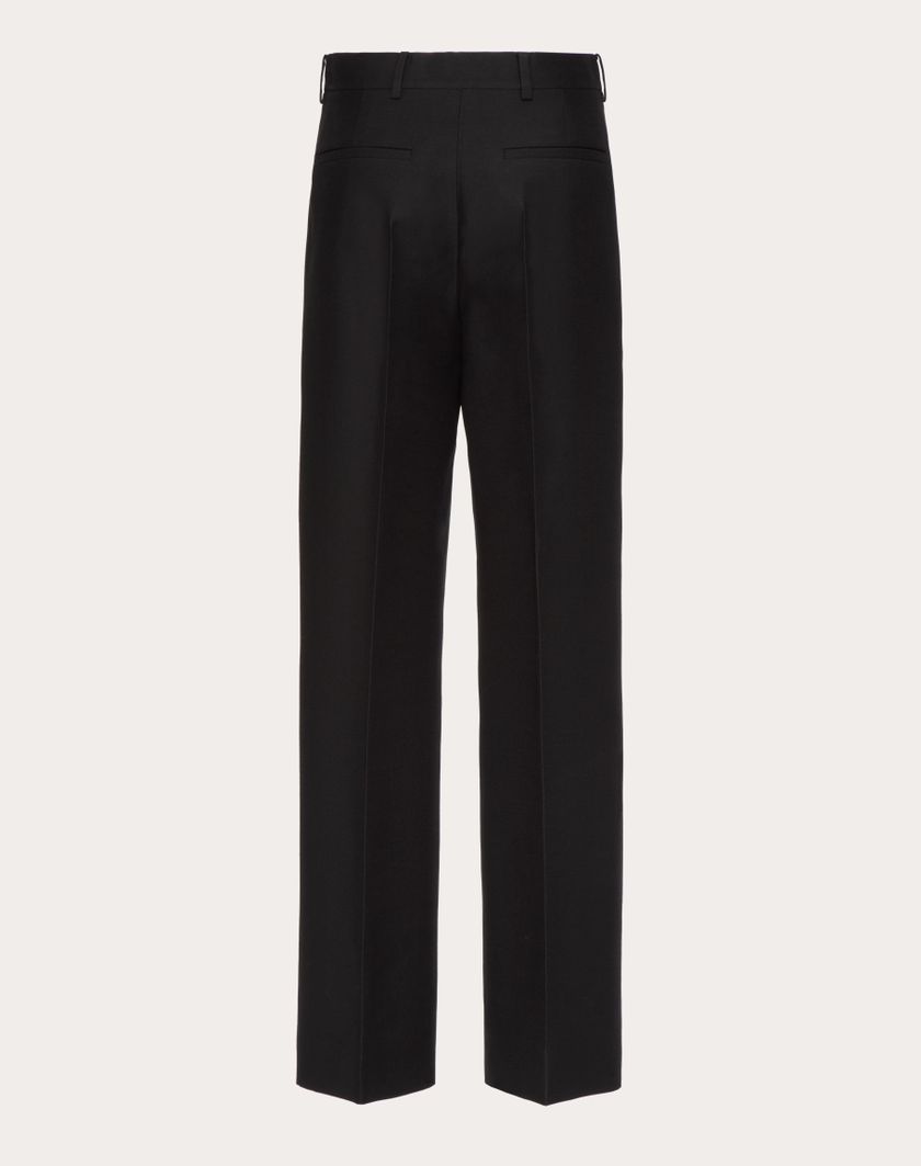 Valentino Handbags Pantaloni In Crepe Couture per Donna in Nero | Valentino IT Vendita Calda