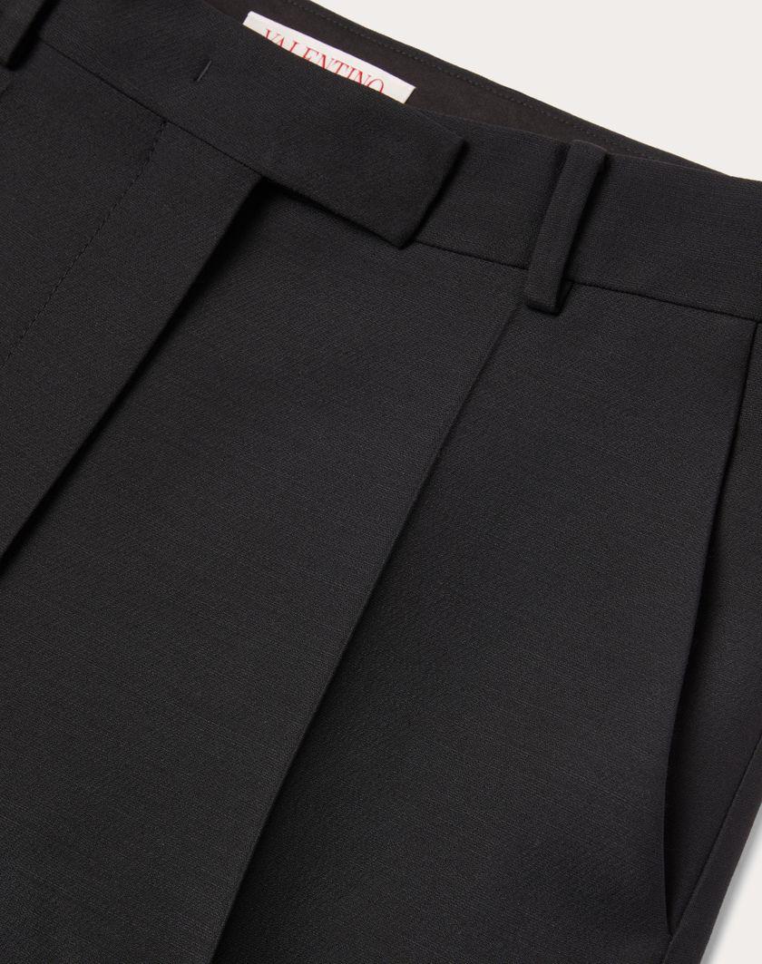 Valentino Handbags Pantaloni In Crepe Couture per Donna in Nero | Valentino IT Vendita Calda