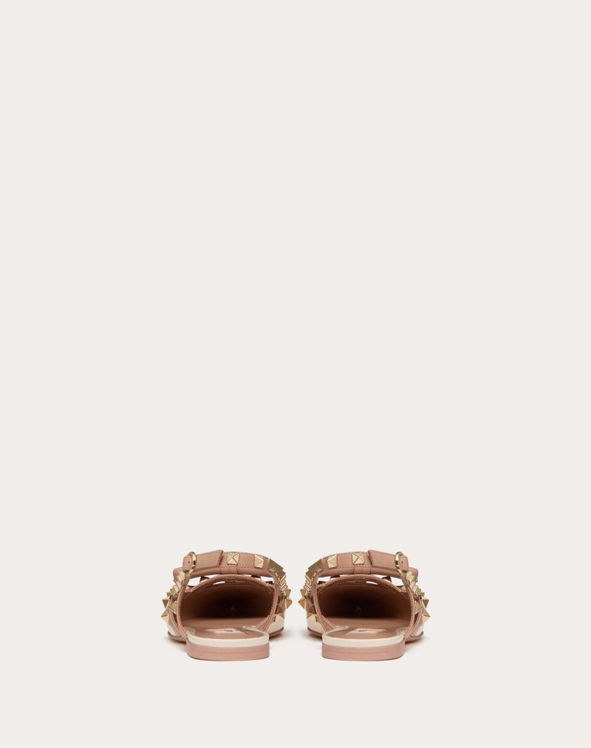 Valentino Handbags Ballerina Slingback Rockstud Bow In Vernice per Donna in Rose Cannelle | Valentino IT Smaltimento dello stoccaggio
