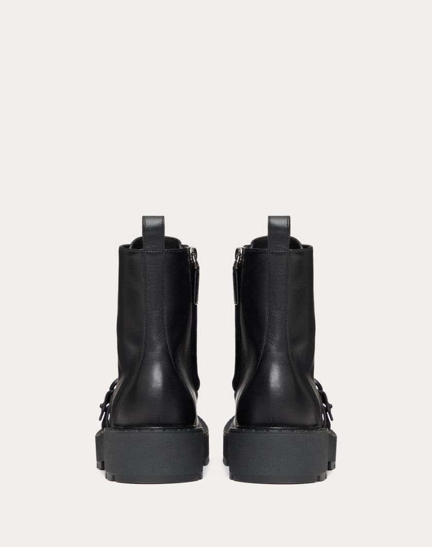 Valentino Handbags Combat Boot Vlogo Signature In Vitello 45mm per Donna in Nero | Valentino IT Enormi sconti