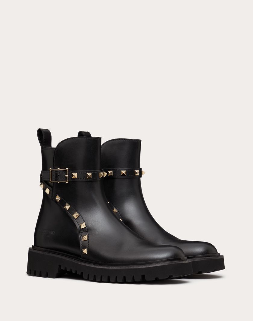 Valentino Handbags Stivaletto Rockstud In Vitello 40mm per Donna in Nero | Valentino IT 50% di sconto per tempo limitato