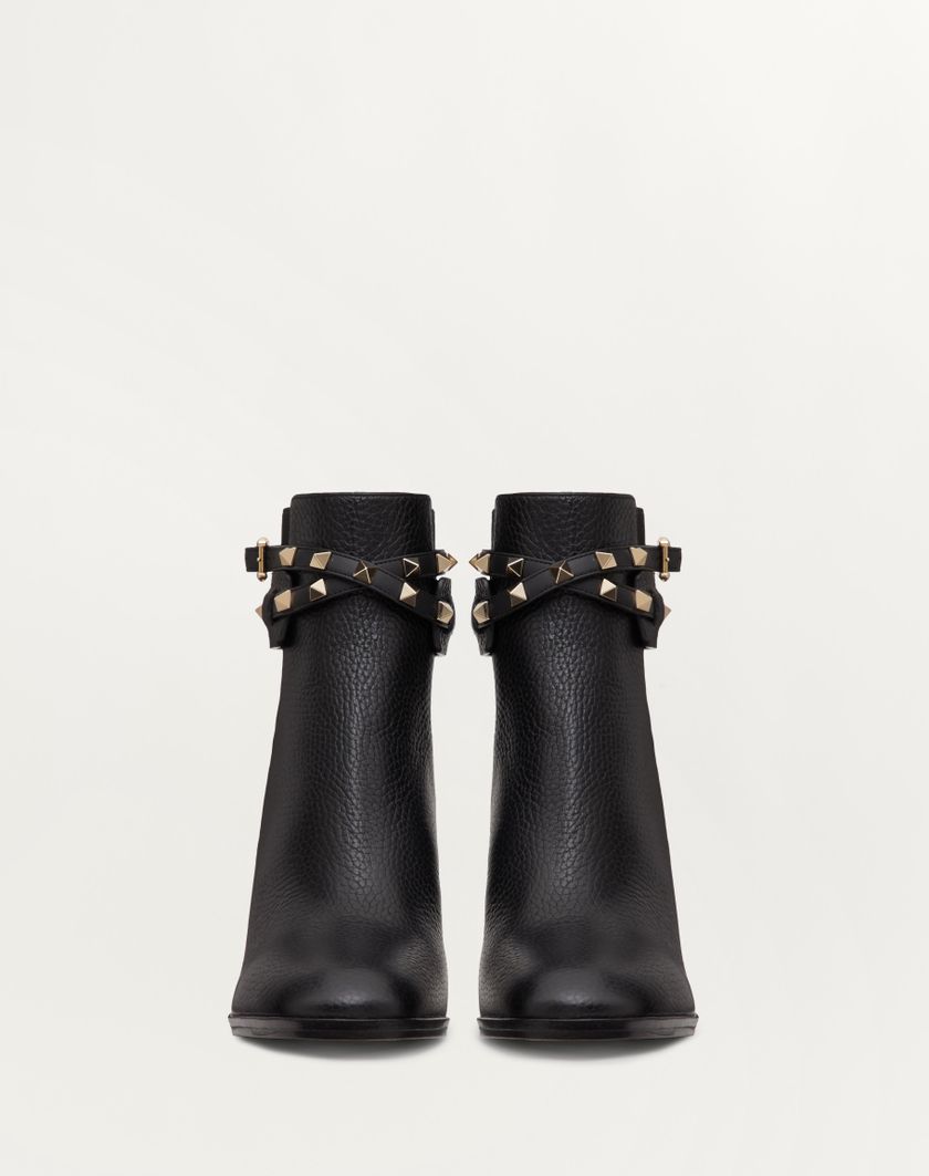 Valentino Handbags Stivaletto Rockstud In Vitello Granato 90mm per Donna in Nero | Valentino IT Sconti questo mese