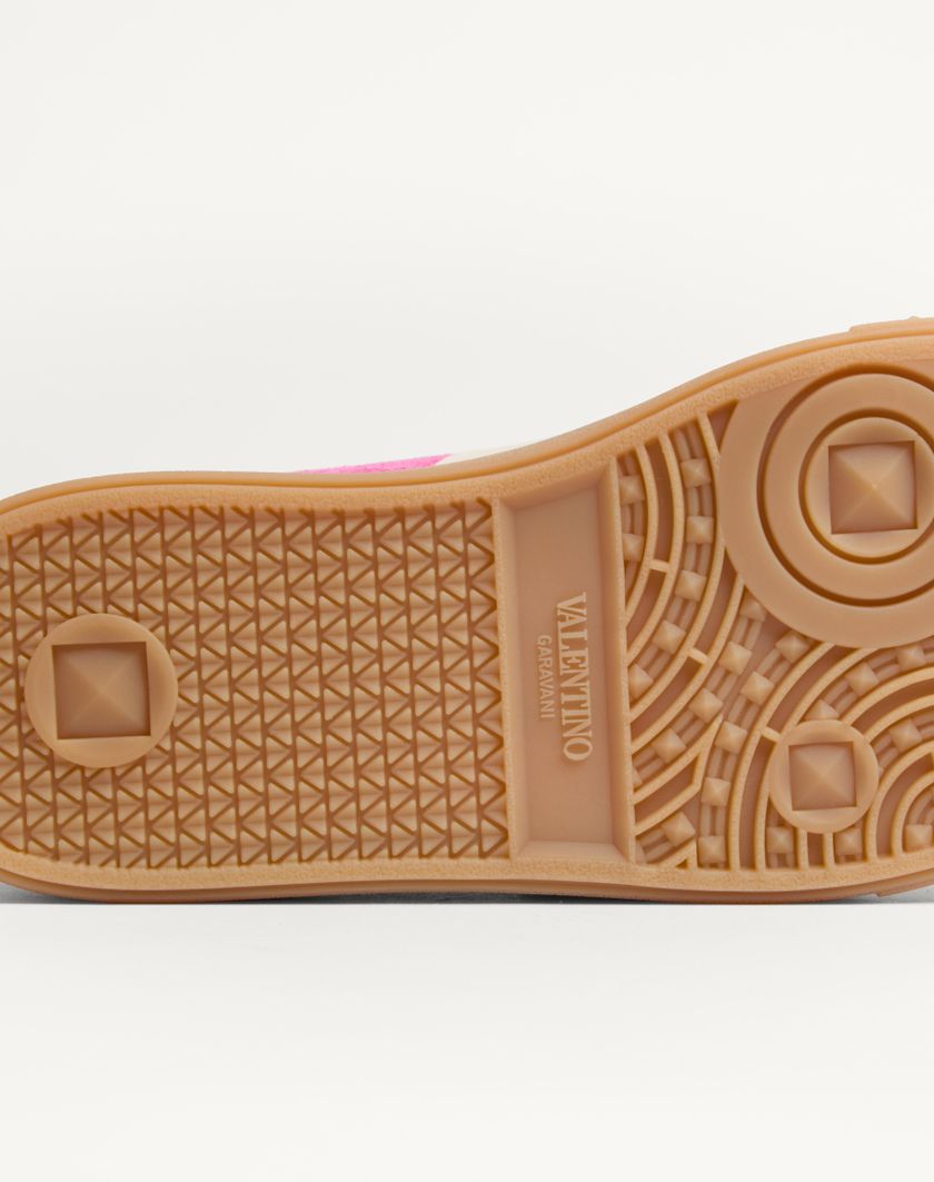 Valentino Handbags Sneaker Upvillage In Crosta per Donna in Sweet Pink/verde/glace | Valentino IT Hotsell