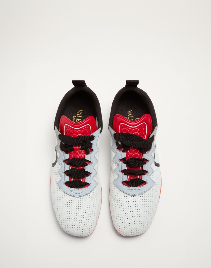 Valentino Handbags Sneaker Chromathon In Nappa Traforata per Donna in Multicolor | Valentino IT Vendita Calda