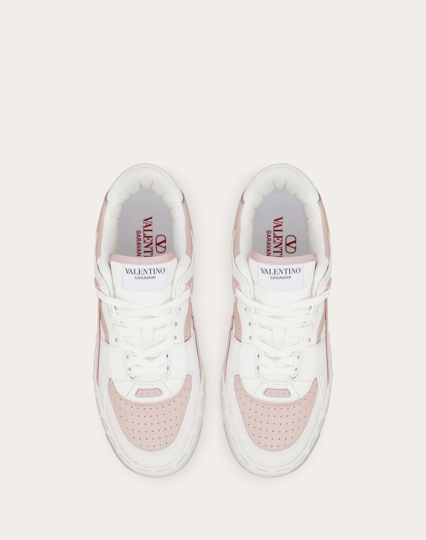 Valentino Handbags Sneaker Freedots Xl In Vitello per Donna in Bianco/rose/silver | Valentino IT Nuova