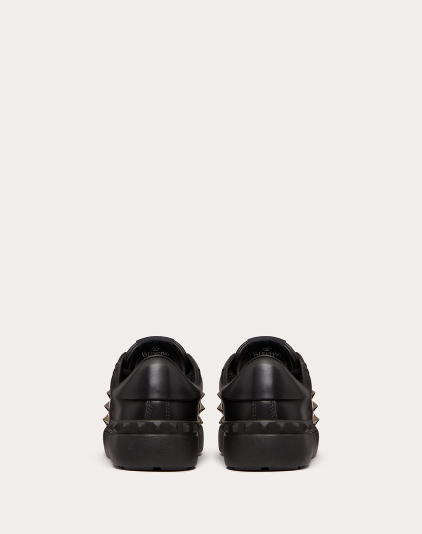 Valentino Handbags Sneaker Rockstud Untitled Noir In Vitello per Donna in Nero | Valentino IT Offerta speciale