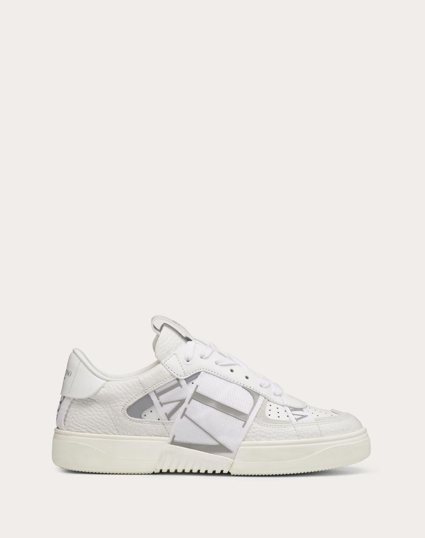 Valentino Handbags Sneaker Vl7n In Vitello E Nastri per Donna in Bianco | Valentino IT Cyber Monday