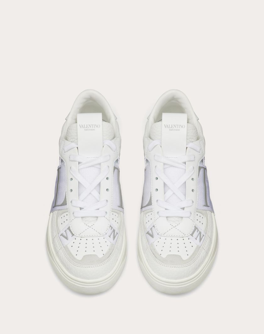Valentino Handbags Sneaker Vl7n In Vitello E Nastri per Donna in Bianco | Valentino IT Cyber Monday