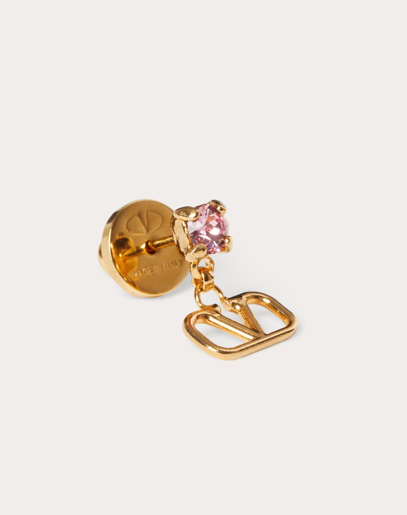 Valentino Handbags Orecchini Vlogo Signature per Donna in Oro/rosa | Valentino IT Offerte giornaliere
