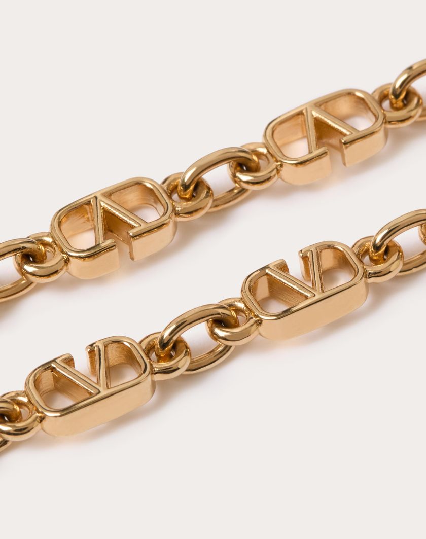 Valentino Handbags Collana Vlogo Signature In Metallo per Donna in Oro | Valentino IT Latest stili