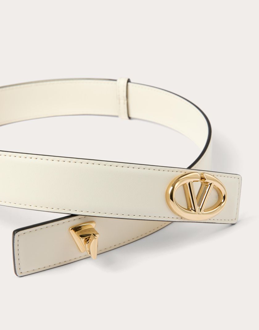 Valentino Handbags Cintura Vlogo The Bold Edition In Vitello 30 Mm per Donna in Tabacco | Valentino IT 50% di sconto per tempo limitato
