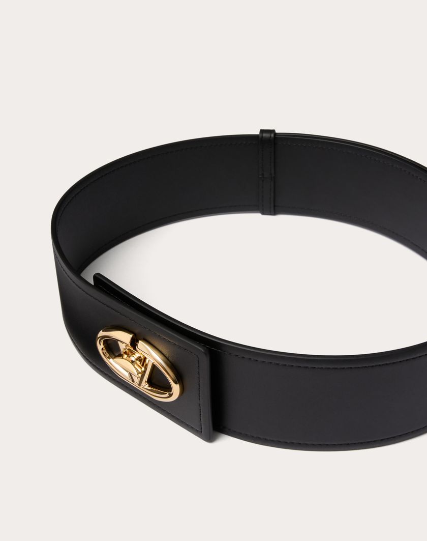 Valentino Handbags Cintura Vlogo The Bold Edition In Vitello 60 Mm per Donna in Nero | Valentino IT Sconti questo mese