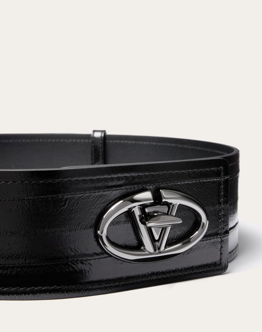 Valentino Handbags Cintura Vlogo The Bold Edition In Anguilla 60 Mm per Donna in Nero | Valentino IT 2025