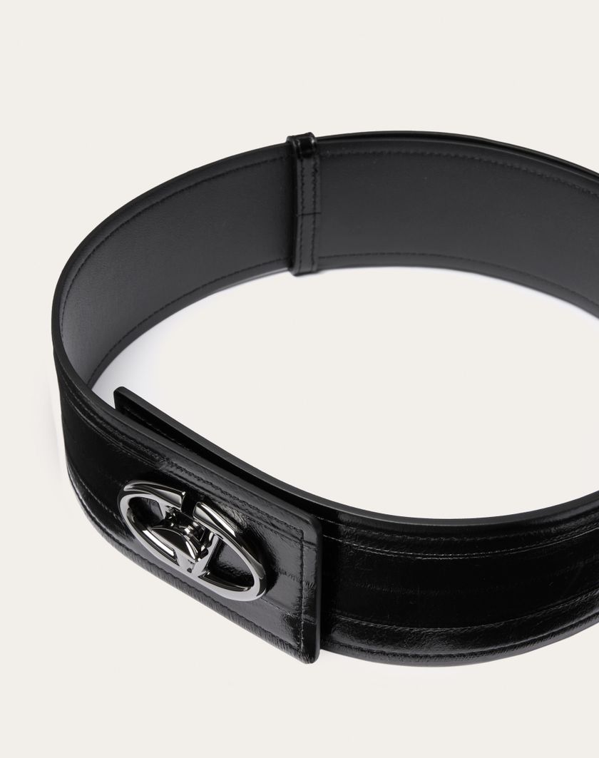 Valentino Handbags Cintura Vlogo The Bold Edition In Anguilla 60 Mm per Donna in Nero | Valentino IT 2025
