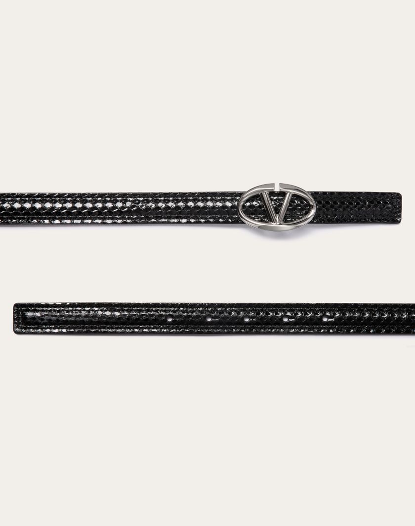 Valentino Handbags Cintura Vlogo The Bold Edition In Ayers 20 Mm per Donna in Nero | Valentino IT In Linea