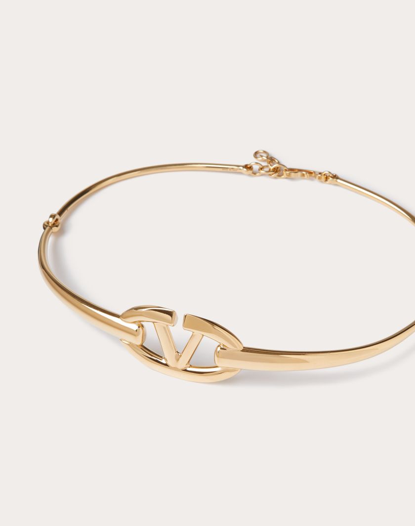 Valentino Handbags Cintura Vlogo The Bold Edition In Metallo per Donna in Oro | Valentino IT Outlet