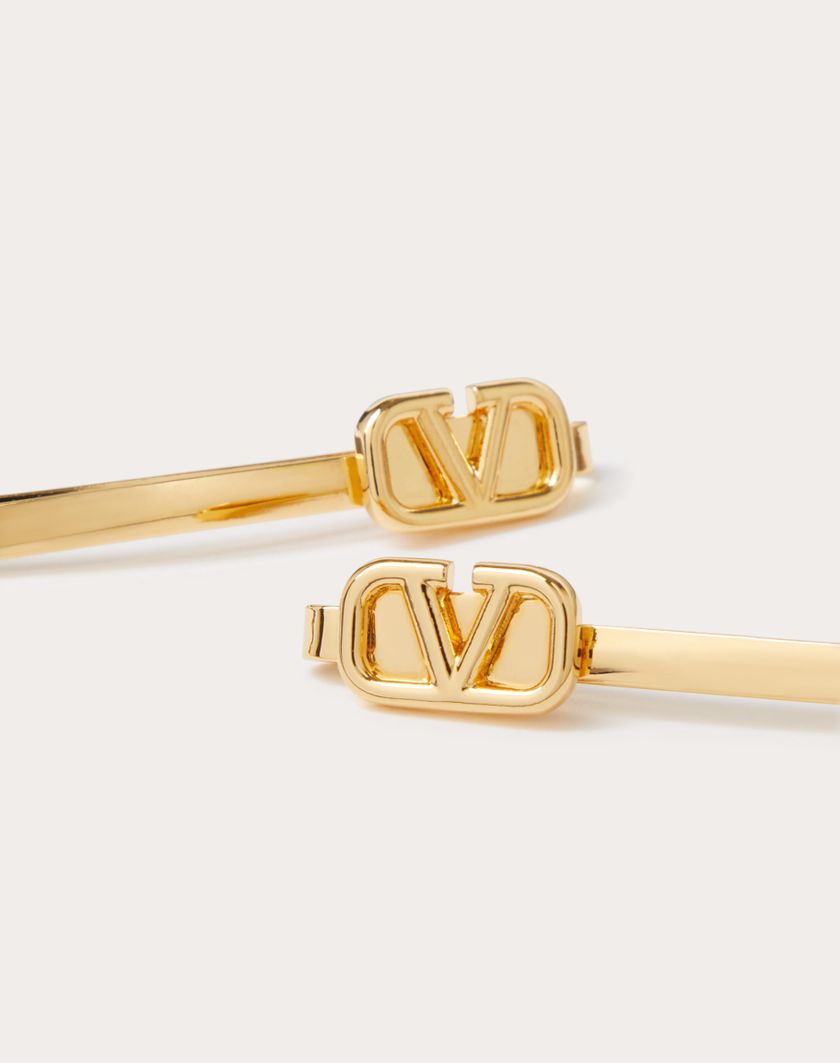 Valentino Handbags Fermagli Per Capelli Vlogo Signature In Metallo per Donna in Oro | Valentino IT Moda