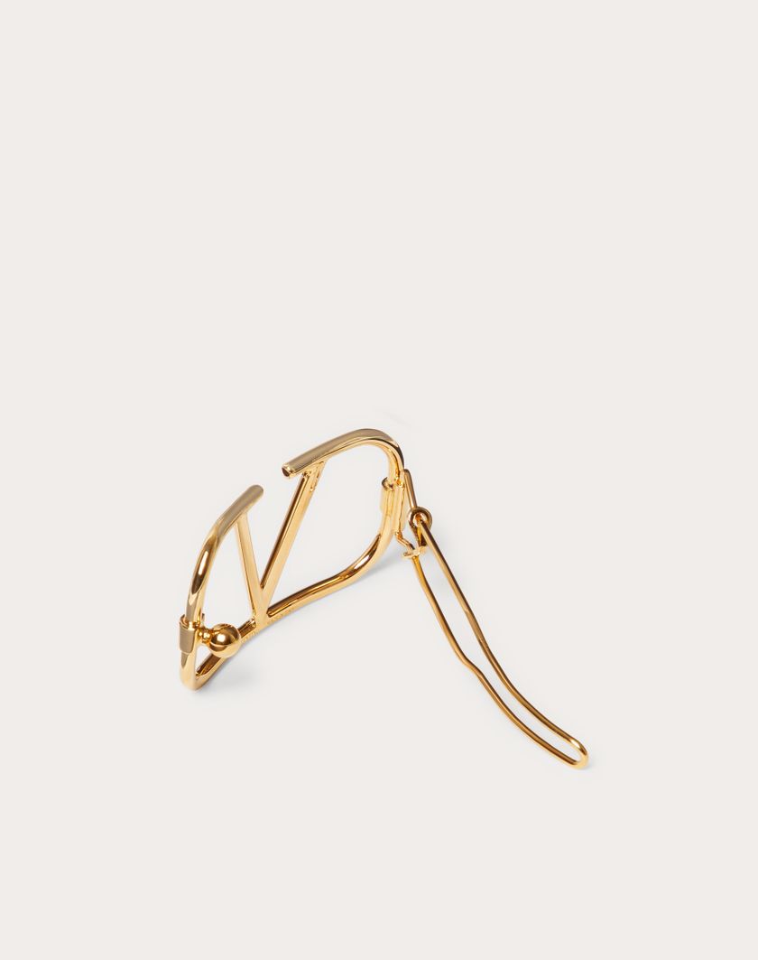 Valentino Handbags Fermaglio Per Capelli Vlogo Signature In Metallo per Donna in Oro | Valentino IT Comprare a buon mercato