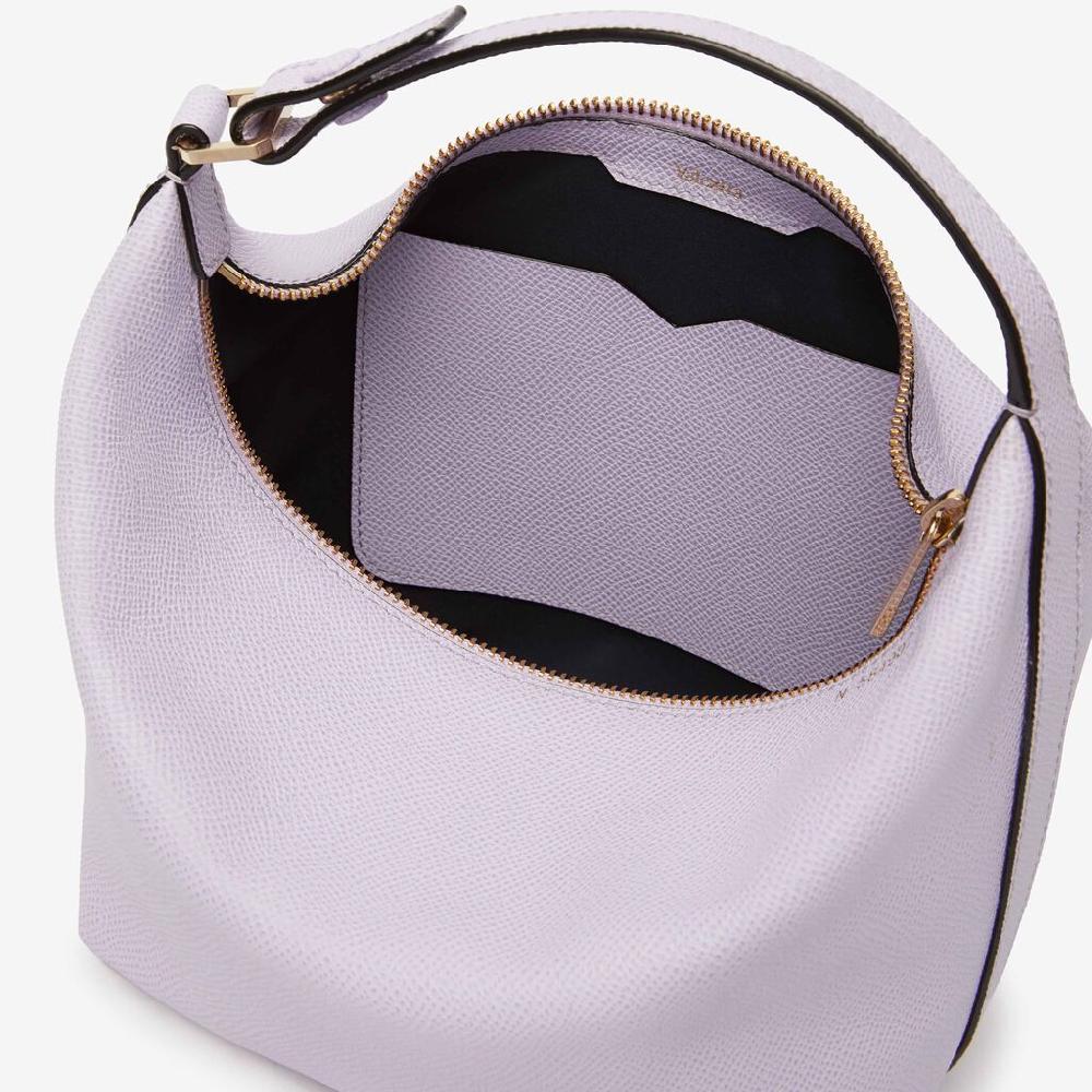 Valextra Borsa da Donna Mochi Mini di Lusso in Pelle Lilla | Valextra Shopping Online