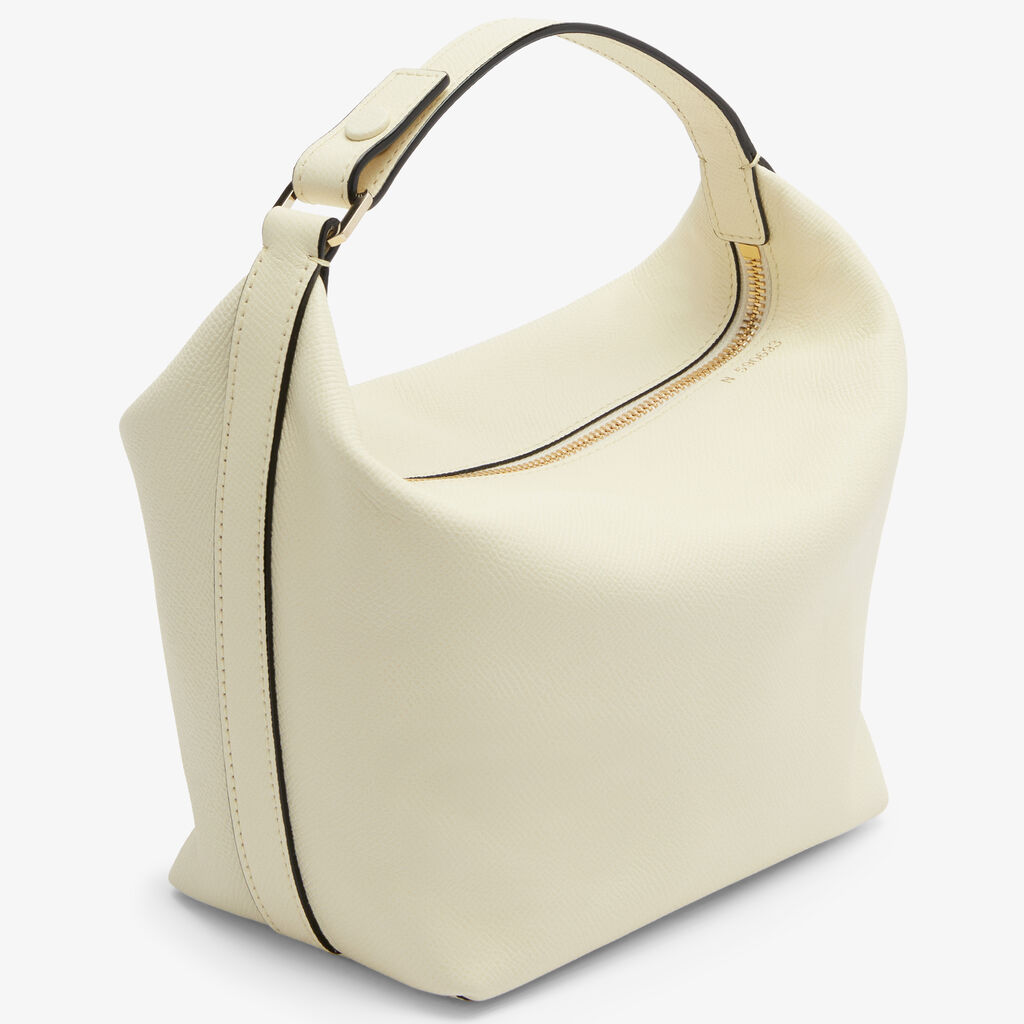 Valextra Borsa a mano da Donna Mochi di Lusso in Pelle Bianca | Valextra Presa