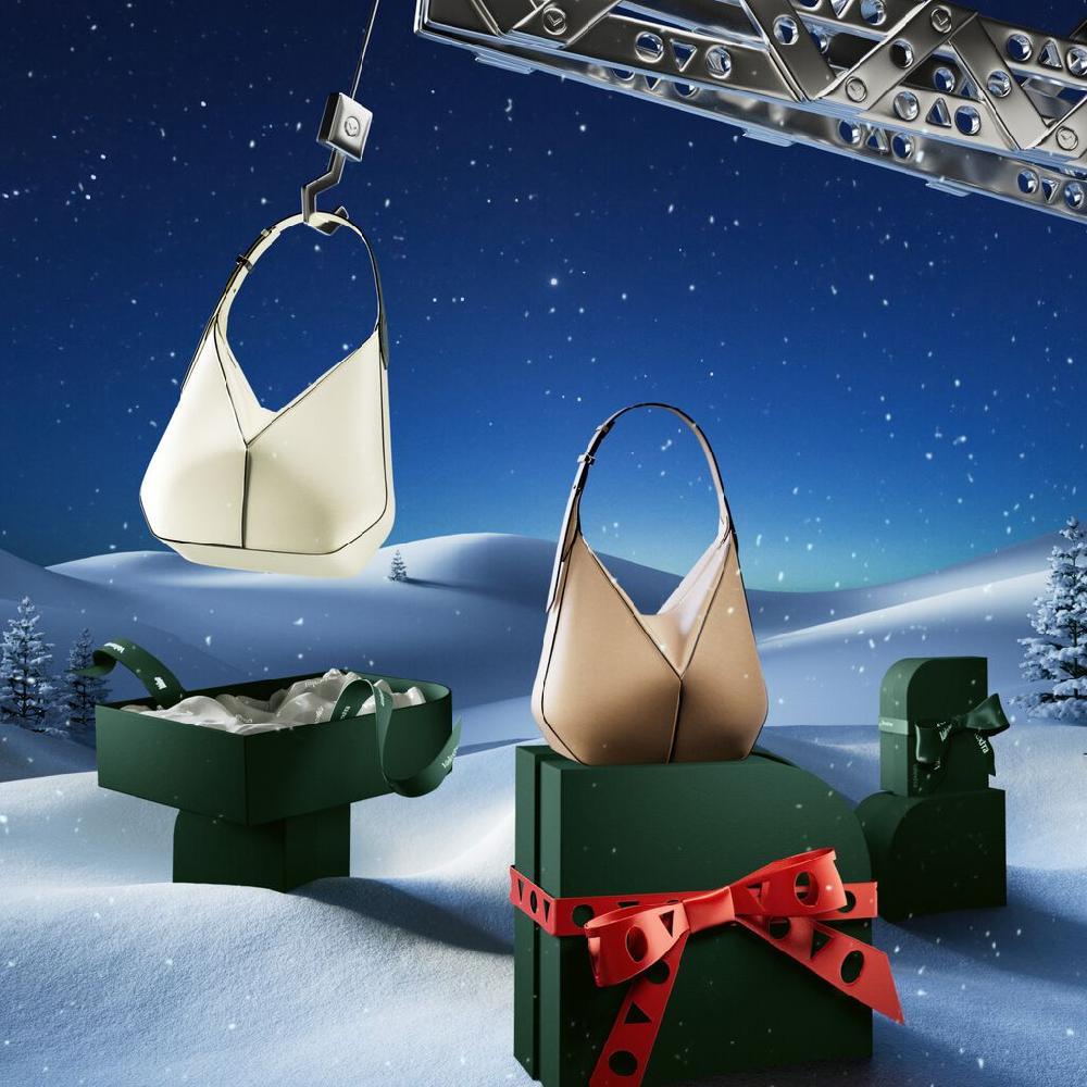 Valextra Borsa hobo da Donna di Lusso in pelle Bianca | Valextra Vivi Online