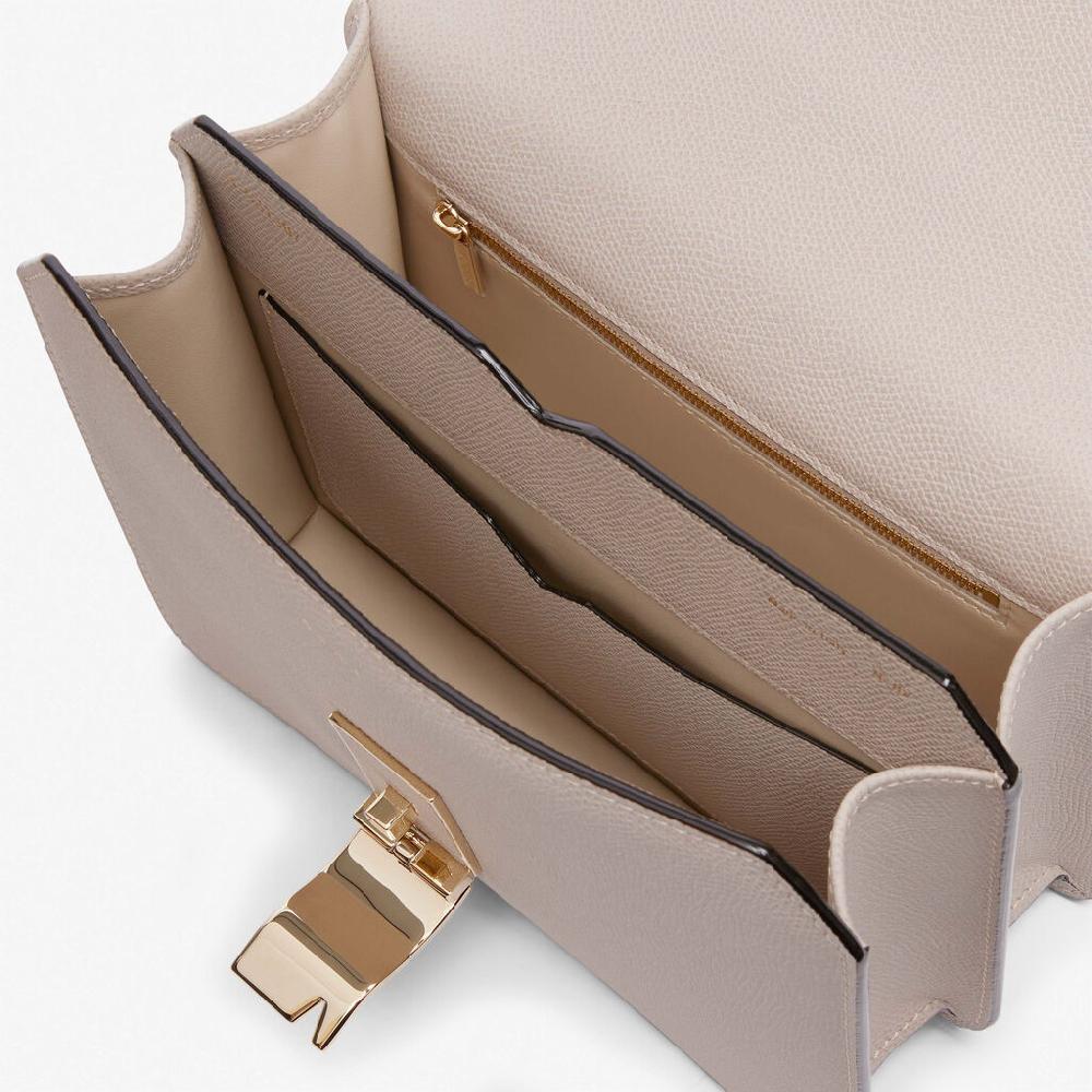 Valextra Borsa a tracolla Media in Pelle Rosa Nude | Valextra NoLo Saldi