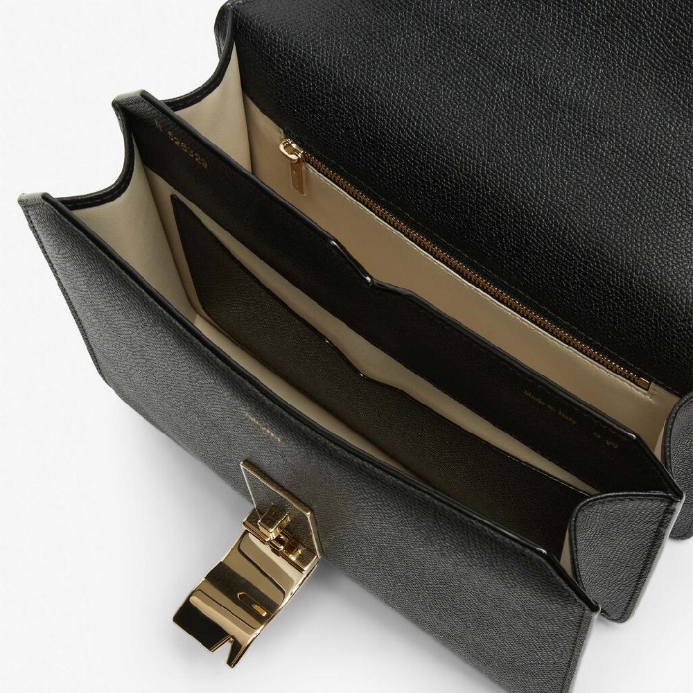 Valextra Borsa a spalla Media in Pelle Nera | Valextra NoLo Hotsell