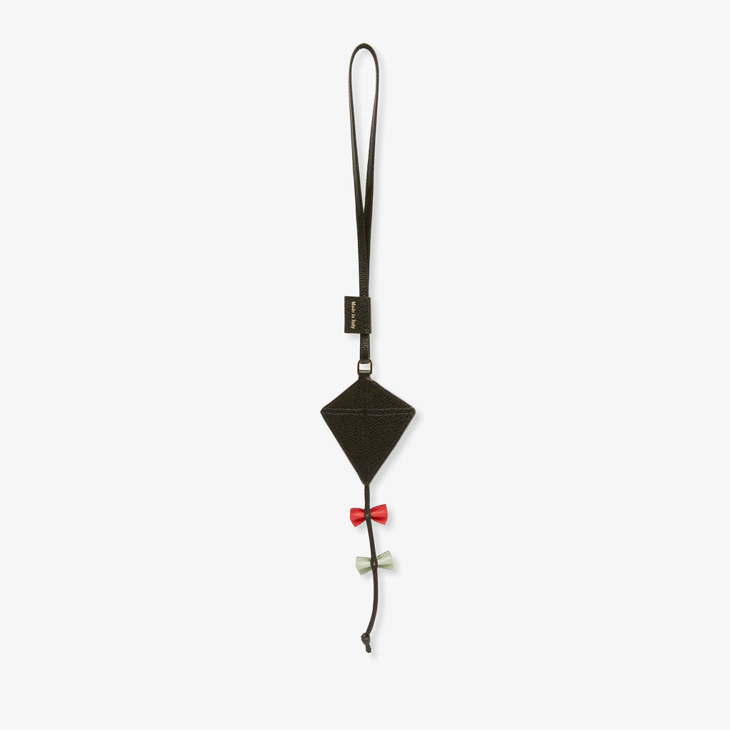 Valextra Charm Aquilone | Pelle di vitello Millepunte | Verde Menta/Blu Zaffiro/Rosso Cremisi/Giallo/Nero | Valextra Shopping Online