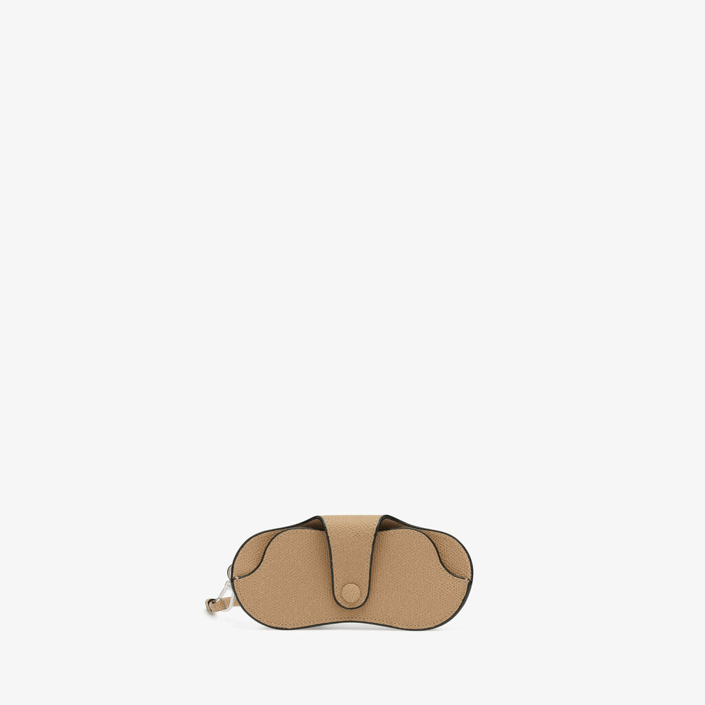 Valextra Custodia porta occhiali da Donna in Pelle Beige | Valextra