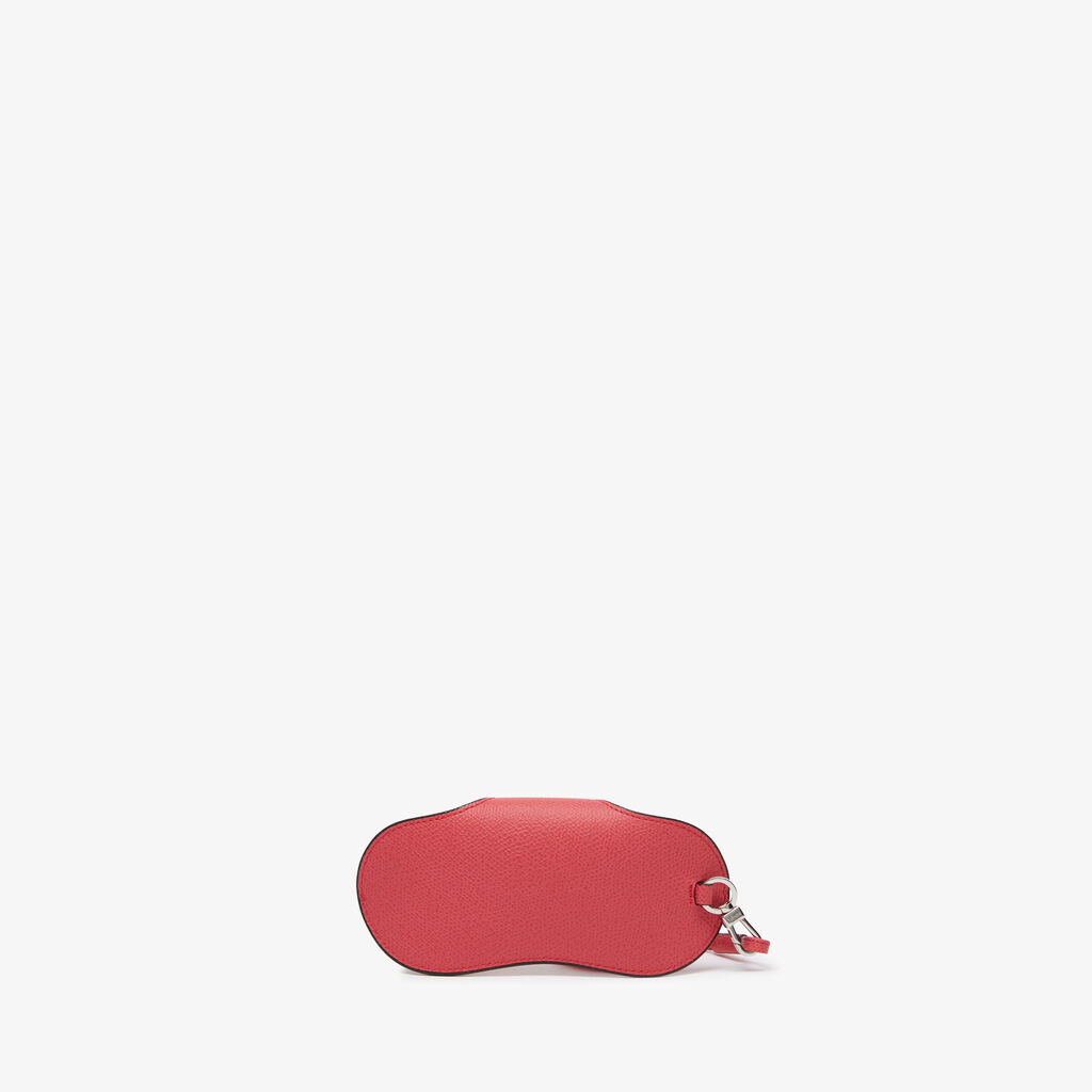 Valextra Porta Occhiali Con Tracolla | Pelle di vitello Millepunte | Rosa Fragola | Valextra Offerte