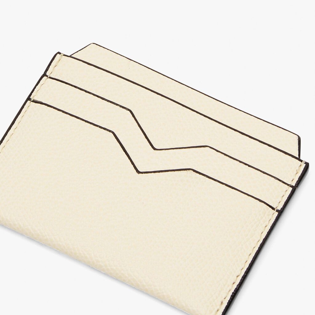 Valextra Porta carte di credito in Pelle Bianca | Valextra In Linea