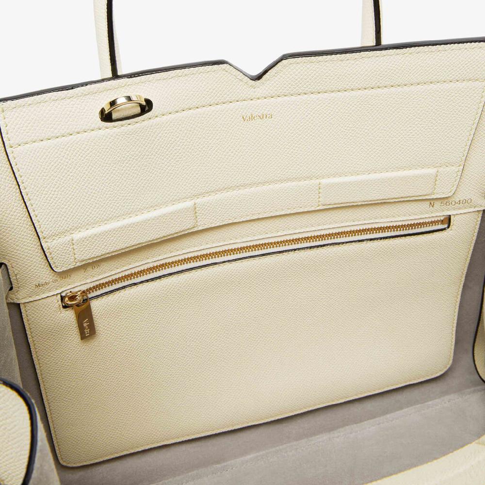 Valextra Borsa a mano da Donna Media Bianca di Lusso | Valextra Fino Al -60%