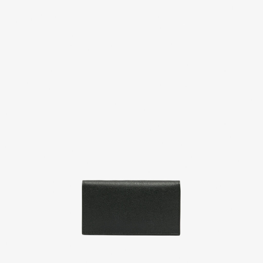 Valextra Portafoglio grande in Pelle Nera | Valextra Brera Outlet