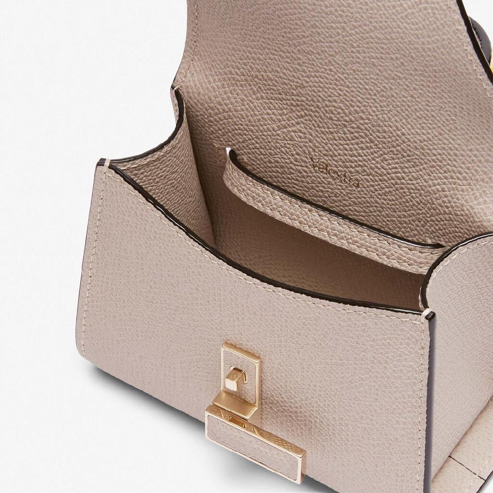 Valextra Borsa da cintura in pelle beige con tracolla | Valextra Iside Sottocosto