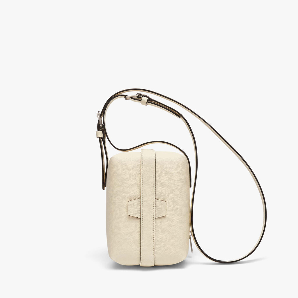 Valextra Borsa a mano Mini in Pelle Bianca | Valextra Tric Trac