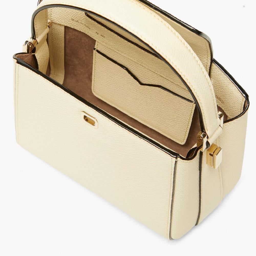 Valextra Borsa a mano Micro in Pelle Bianca | Valextra Brera In Saldo