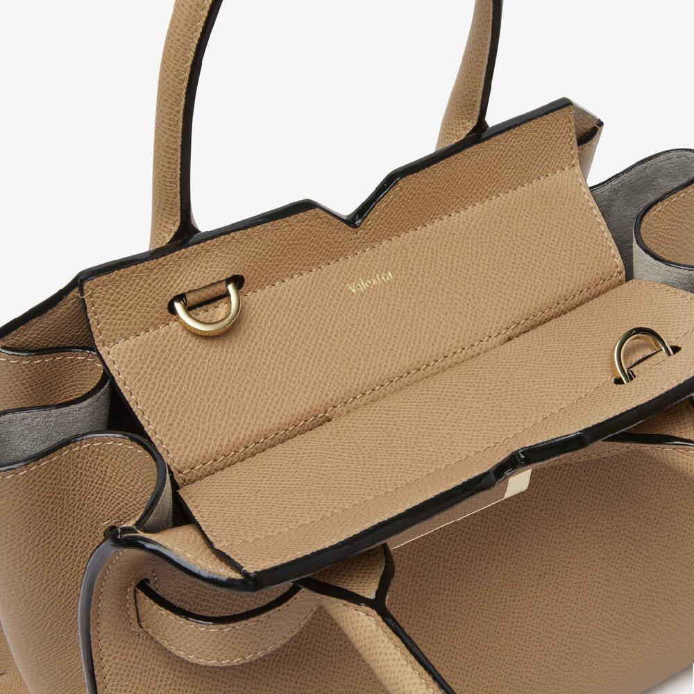 Valextra Borsa a mano da Donna in Pelle Beige di Lusso | Valextra Qualità Garantita
